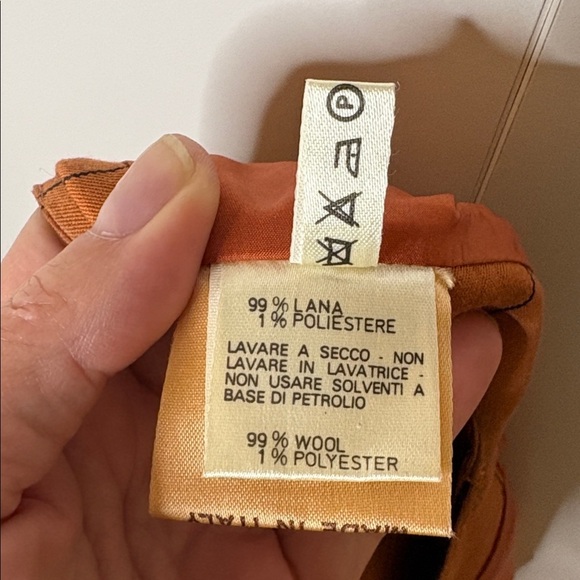 Vintage Krizia Brown and Black Striped Blazer - Picture 10 of 11